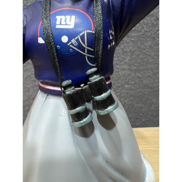 Danbury Mint Dallas Cowboys Mrs Claus 10” Christmas Cheerleader Read - Picture 7 of 12